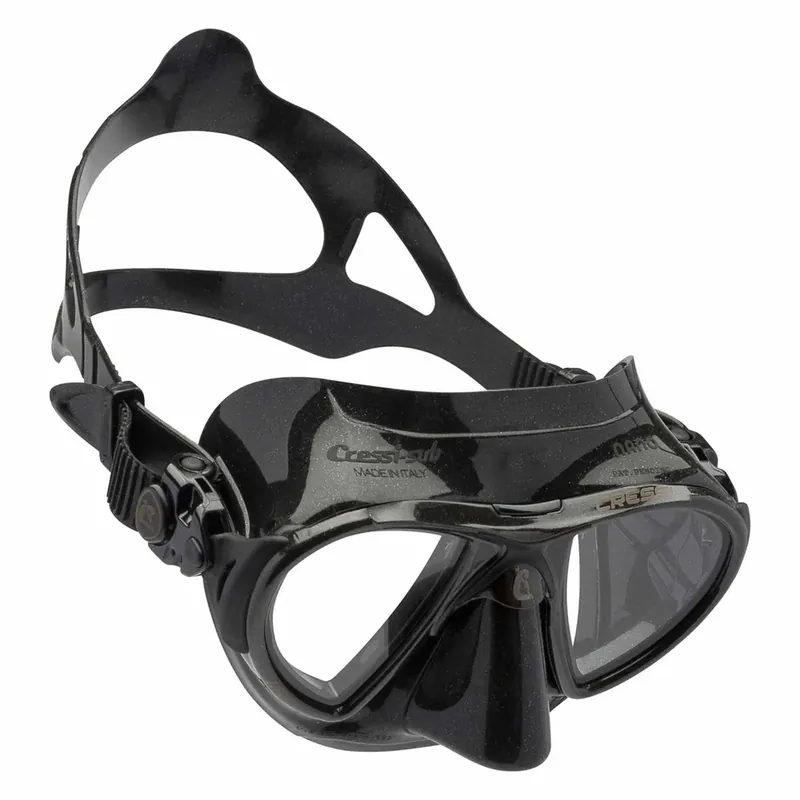 Preisreduziert Diving Silicone Mask Nano Dark-Black Cressi DS365050