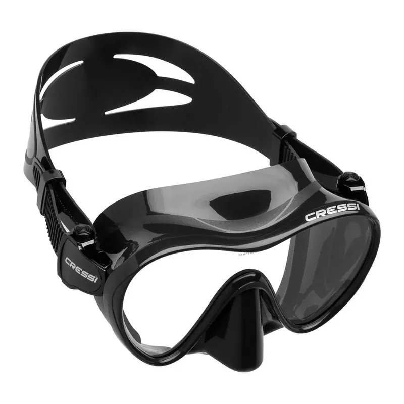 Wochenendangebot Snorkeling Silicone Mask F1 Dark Cressi ZDN282000