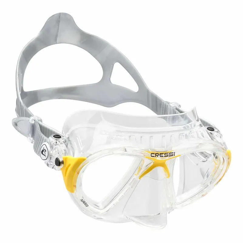 Diving Silicone Mask Nano Crystal Transparent-Yellow Cressi DS360010 Billig