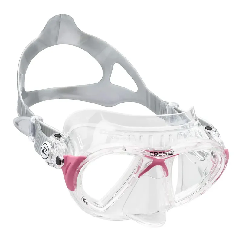 Bestpreis Diving Silicone Mask Nano Crystal Transparent-Pink Cressi DS360040