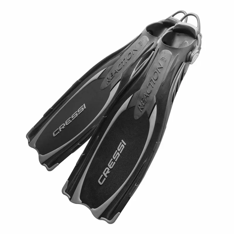 Super-Preis Diving Fins Reaction Ebs Black-Silver M-L-EU 42-45-UK 7-10 Cressi BE095542