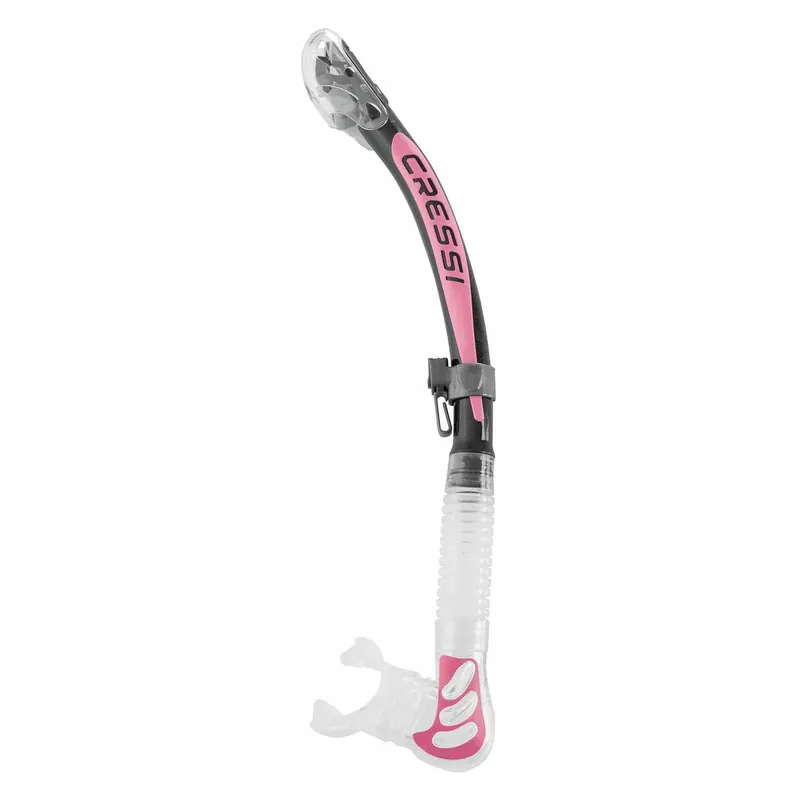 Snorkel Tube Alpha Ultra Dry Black-Pink Cressi ES258054 Preisknaller