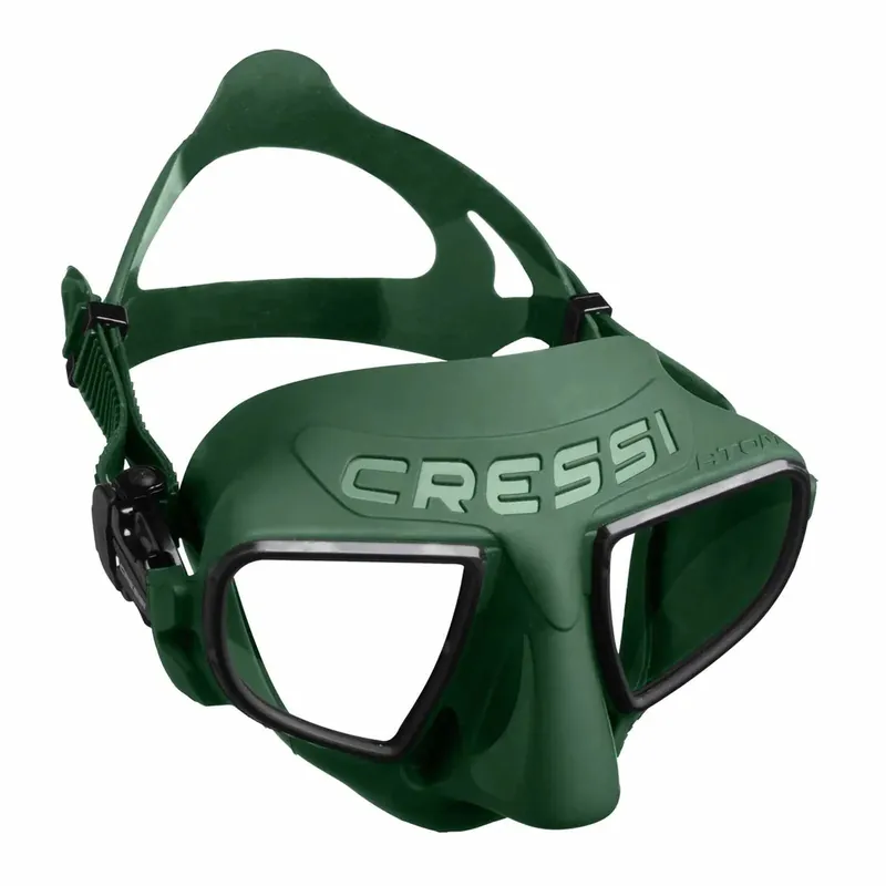 Bestpreis Diving Silicone Mask Atom Green-Black Cressi DS527550