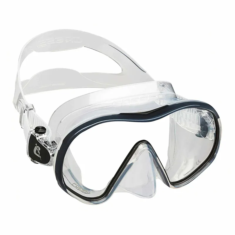 Garantierte Lieferung Diving Silicone Mask F-dual Transparent-Black Cressi ADS500050
