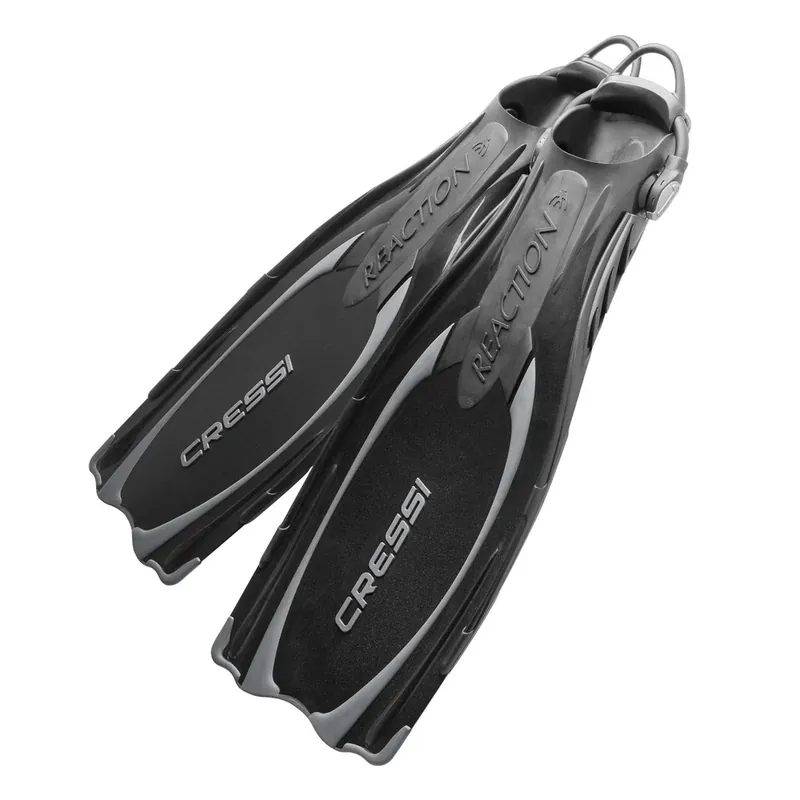 Schneller Versand Diving Fins Reaction Ebs Black-Silver S-M-EU 39-42-UK 4-7 Cressi BE095540