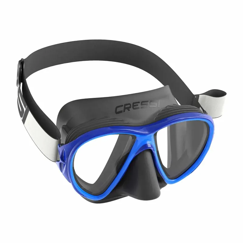 Markenprodukt Snorkeling Silicone Mask Fiji Tx Dark-Blue Cressi DN225020