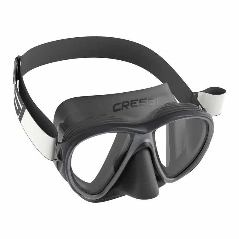 Günstig Snorkeling Silicone Mask Fiji Tx Dark-Black Cressi DN225050
