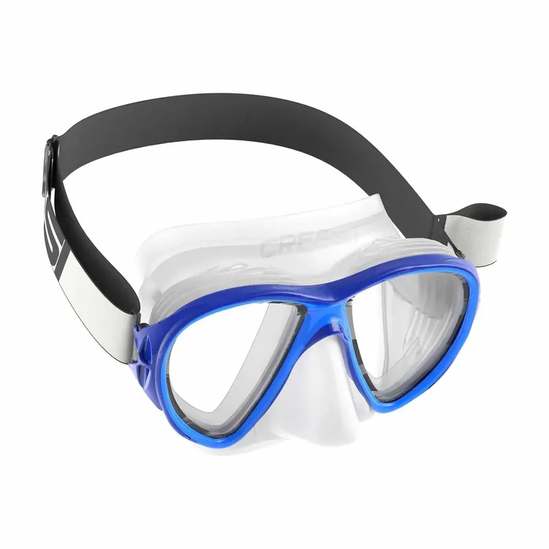 Snorkeling Silicone Mask Fiji Tx Transparent-Blue Cressi DN220020 Must-Have