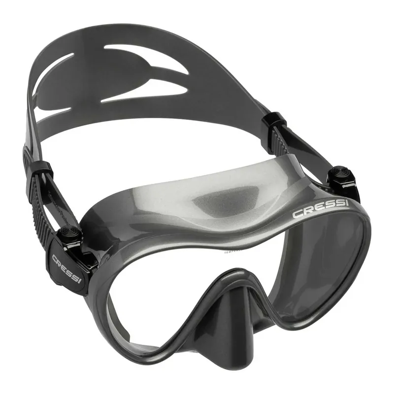 Mega-Angebot Snorkeling Silicone Mask F1 Silver Cressi ZDN281051