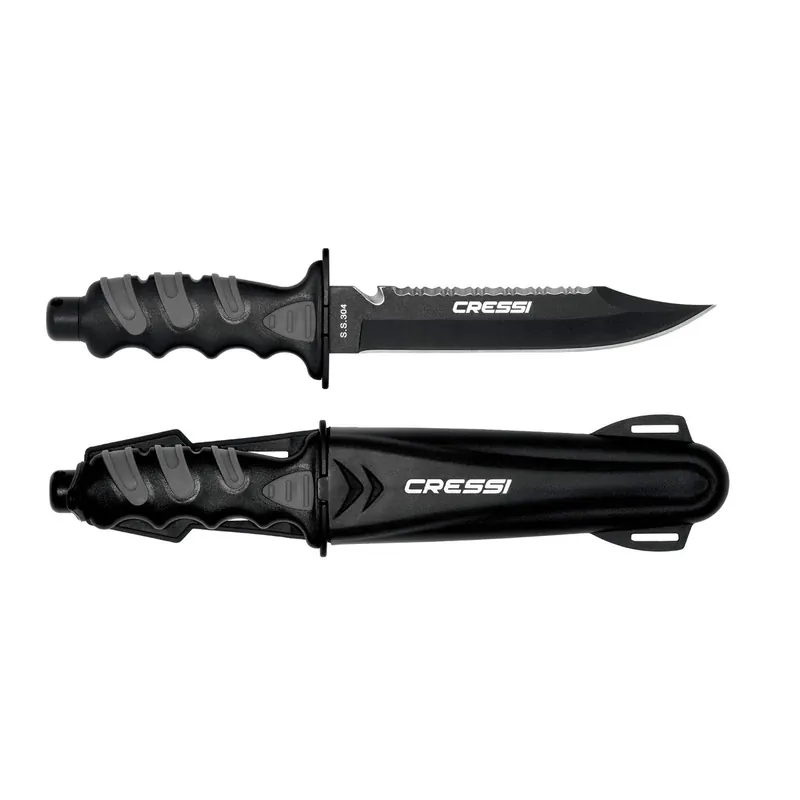 Diving Knife Giant Black 30,6cm Cressi BRC556500 Saisonangebot