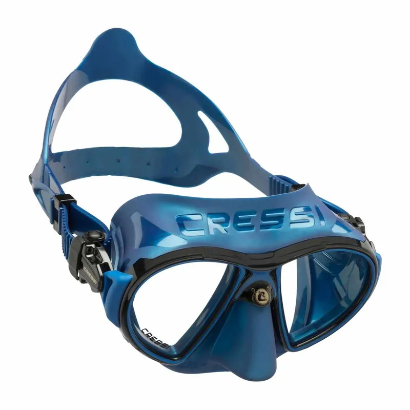 Sonderaktion Diving Silicone Mask Zeus Blue-Metal Cressi DS475550