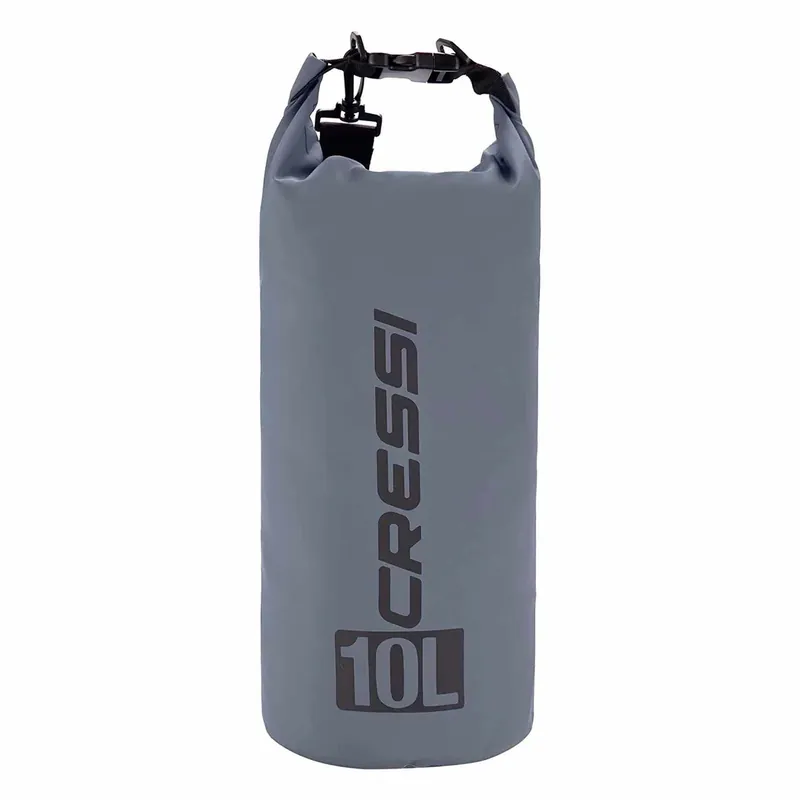 Dry Bag Pvc Grey 10l Cressi BUA928510 Neu Im Sortiment