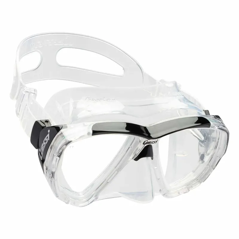 Diving Silicone Mask Big Eyes Transparent Cressi DS261060 Versand Am Gleichen Tag