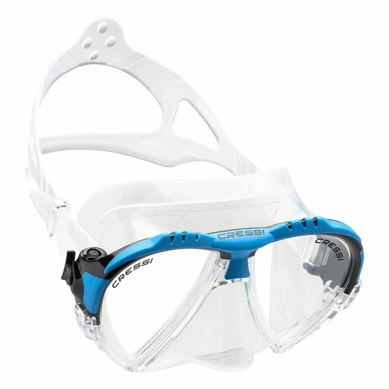 Diving Silicone Mask Matrix Transparent-Black-Blue Cressi DS301020 Bestpreis