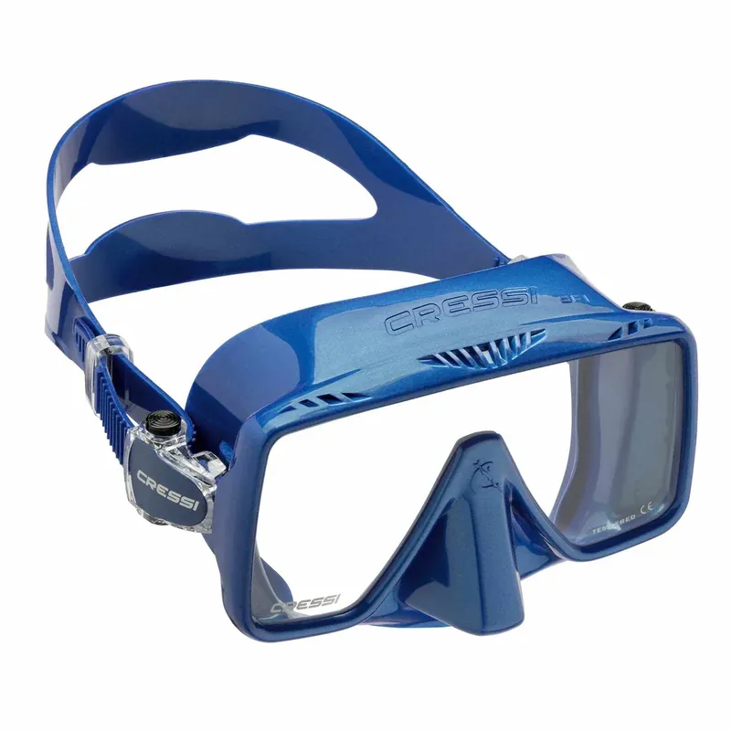Letzte Chance Diving Silicone Mask SF1 Blue Cressi ZDN331020
