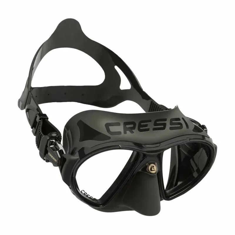 Diving Silicone Mask Zeus Dark-Black Cressi DS475050 Echt