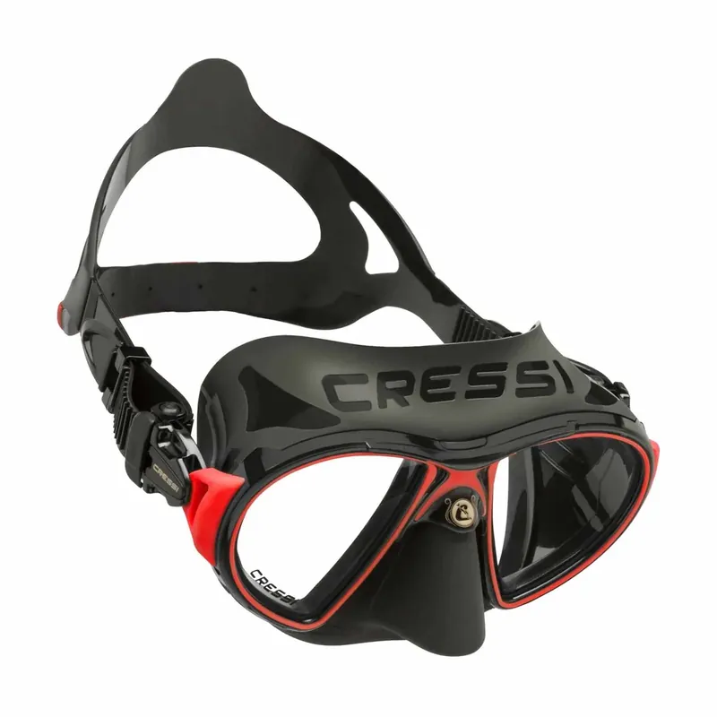 Jetzt Kaufen Diving Silicone Mask Zeus Dark-Red Cressi DS475058