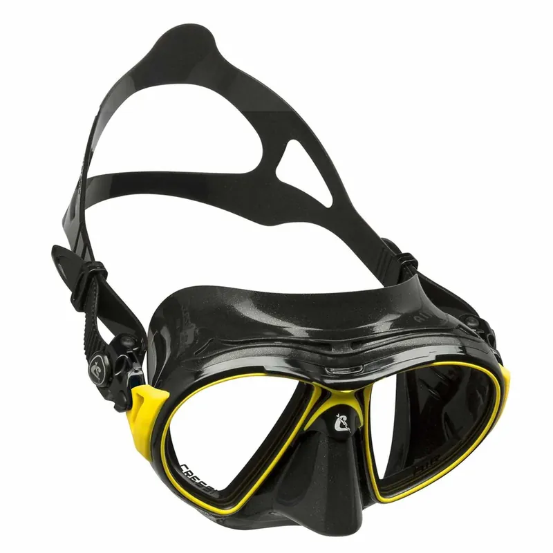 Diving Silicone Mask Air Dark-Yellow Cressi DS405010 Schnäppchen