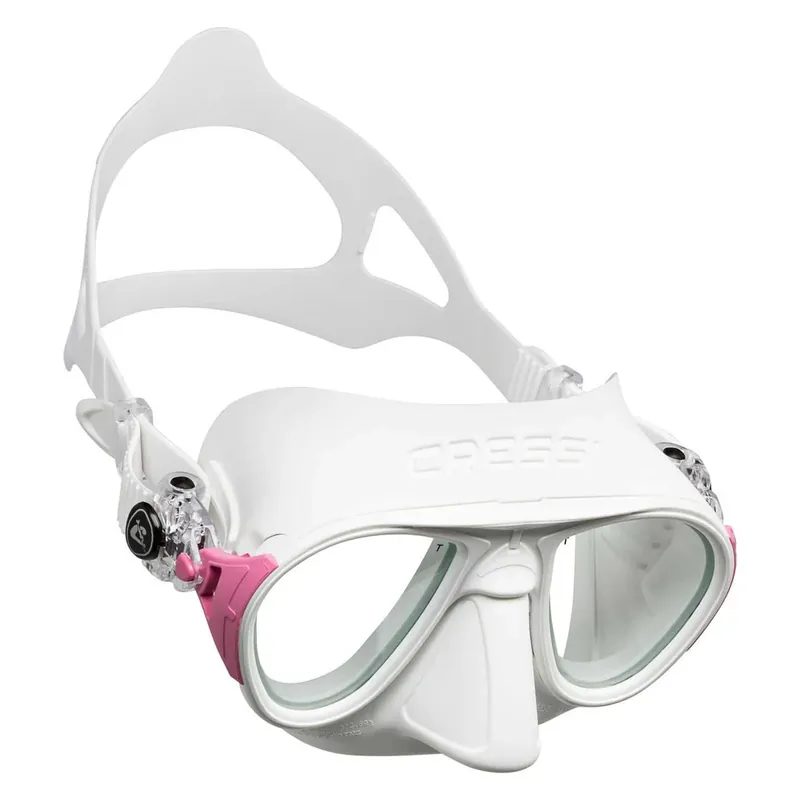 Angebot Diving Silicone Mask Calibro White-Pink Cressi DS424030