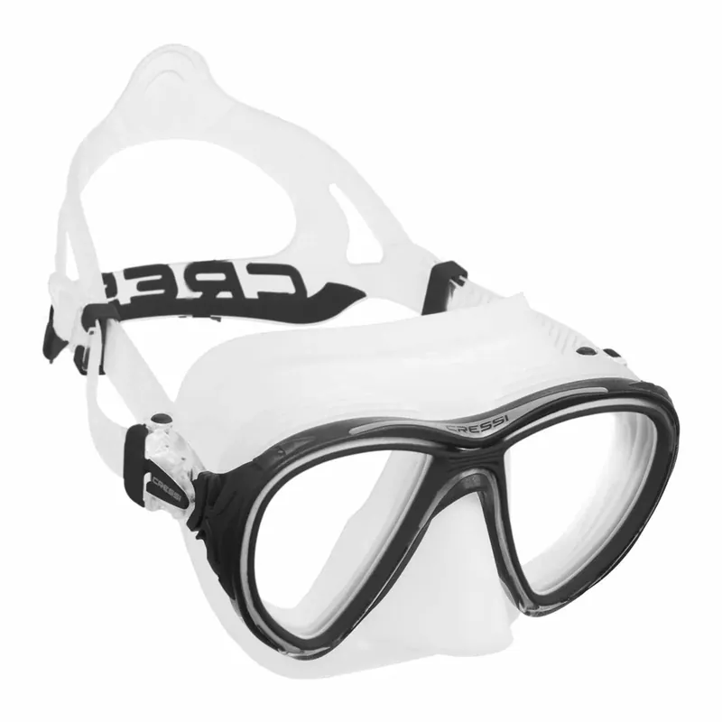 Direktkauf Diving Silicone Mask Quantum Transparent-Black Cressi DS510050