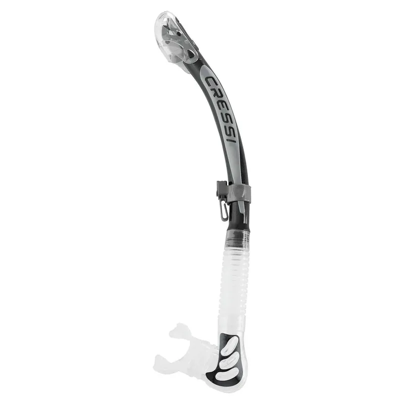 Sichere Zahlung Snorkel Tube Alpha Ultra Dry Black-Silver Cressi ES258055