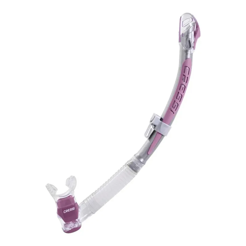 Snorkel Tube Corfu Silver-Pink Cressi ES300054 Abverkauf