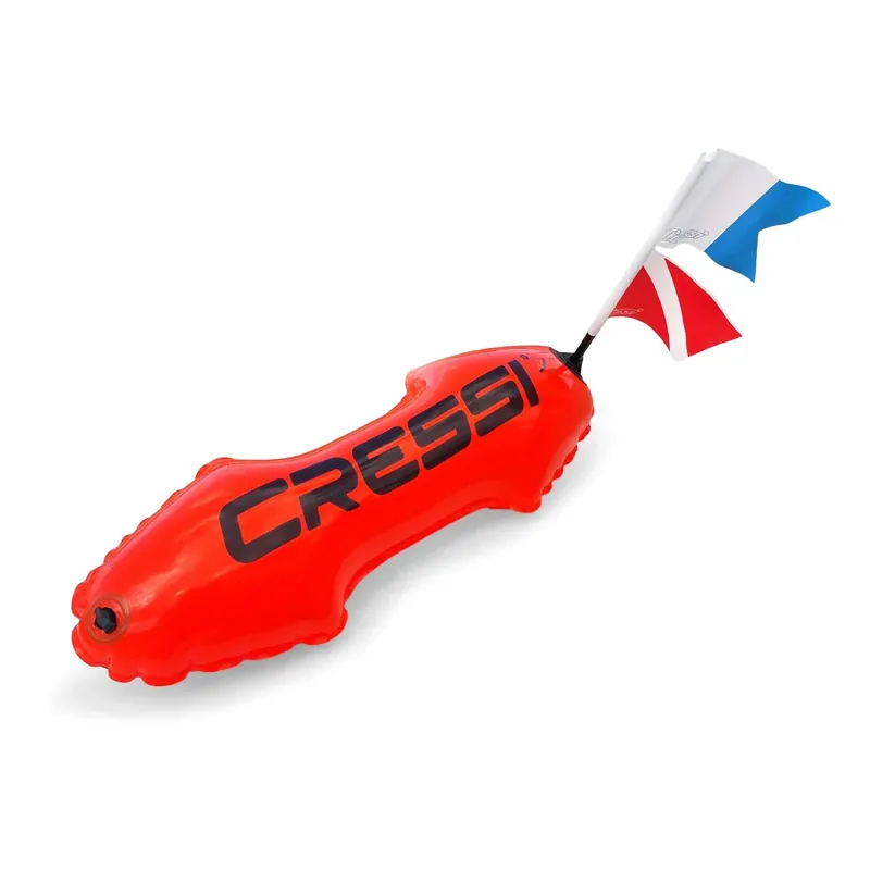 Schnäppchen Mini Buoy Torpedo 7‘ Red Cressi BTA611601