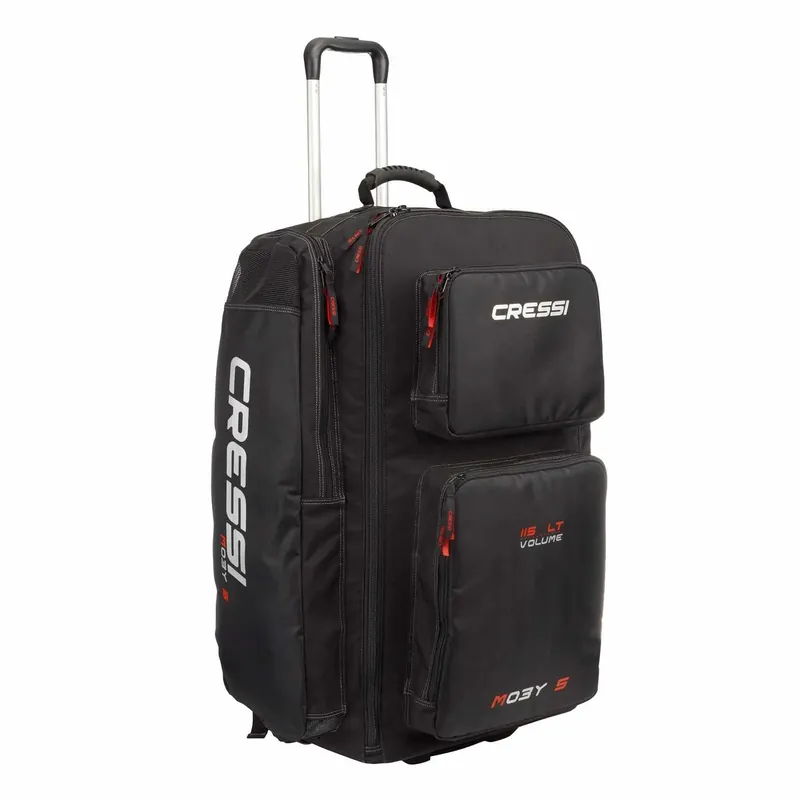 Angebot Trolley Bag Moby 5 Black 76x40x28 Cressi UB932200