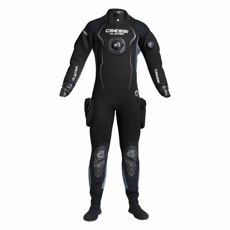 Kracherpreis Drysuit Glacier Woman 4mm Black-Blue S-2 Cressi LQ401402