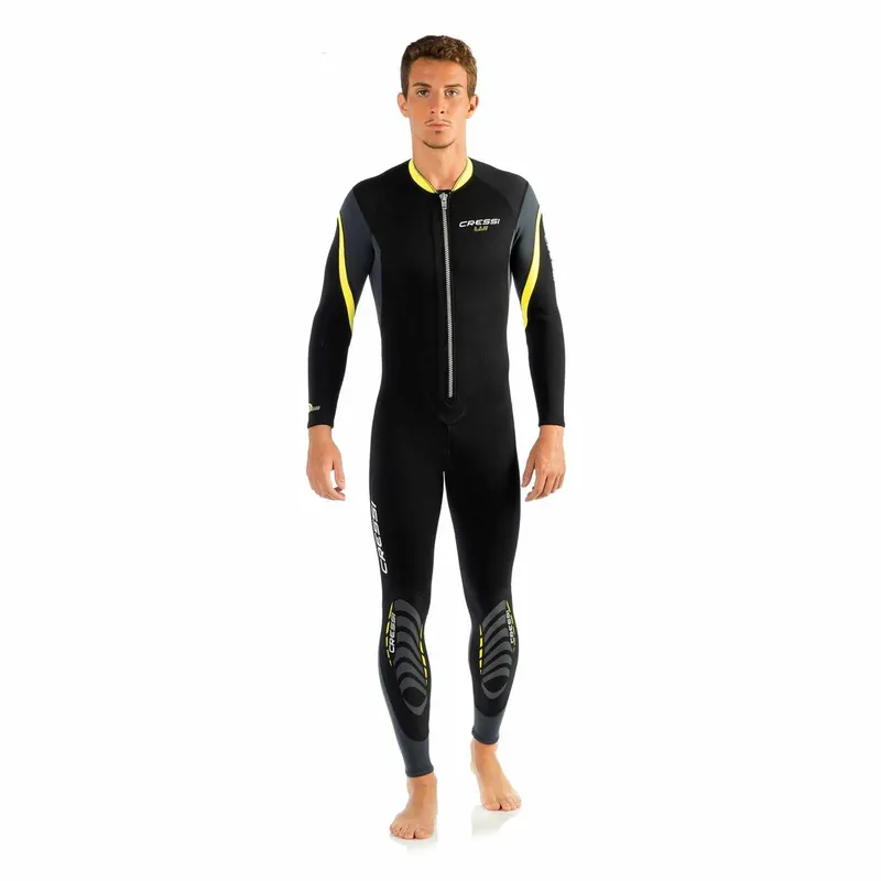 Wetsuit Lui Man 2,5mm Black-Yellow Monopiece M-3 Cressi LU479003 Ausverkauf