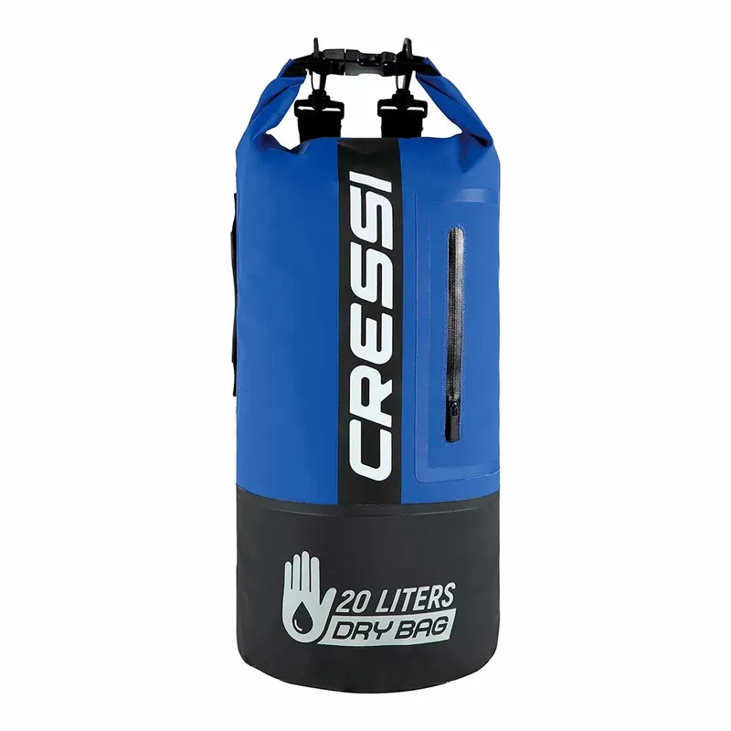 Echt Dry Bag Pvc Premium Black-Blue 20l Cressi XUA962020