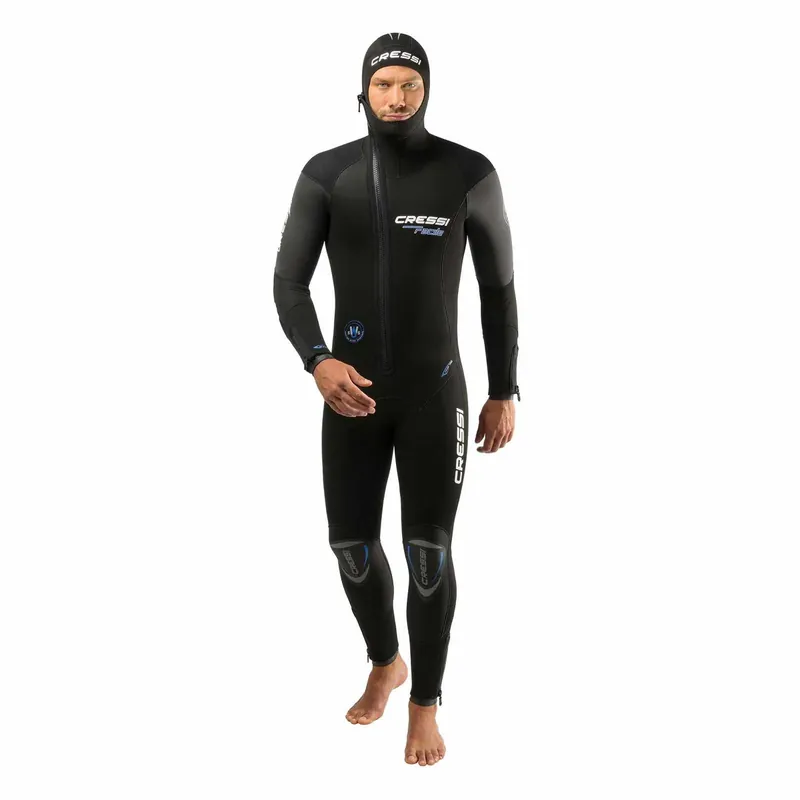 Wetsuit Facile Man 8mm Black-Blue S-2 Cressi LT473402 Letzte Chance