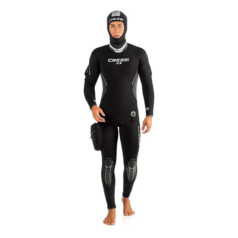 Wetsuit Ice Man 7mm Black-White XXL-6 Cressi CLQ403006 Super-Preis