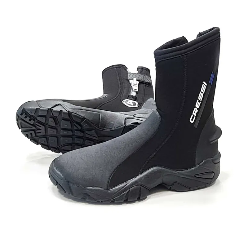 Zertifiziert Diving Boots Korsor 5mm Black L-42-43 Cressi LX433403