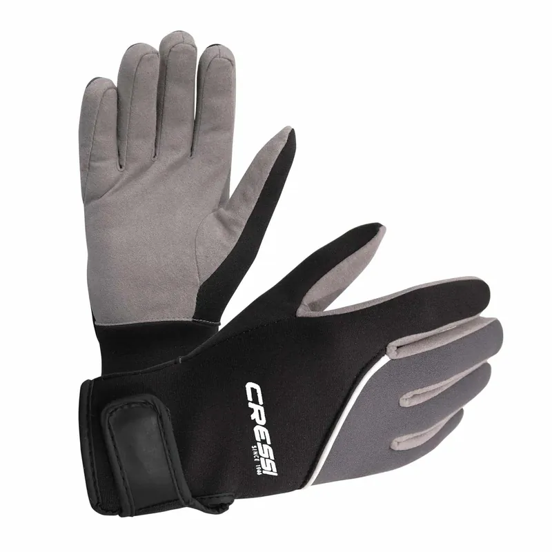 Preisreduziert Diving Gloves Tropical 2mm Black-Grey L Cressi LX475303