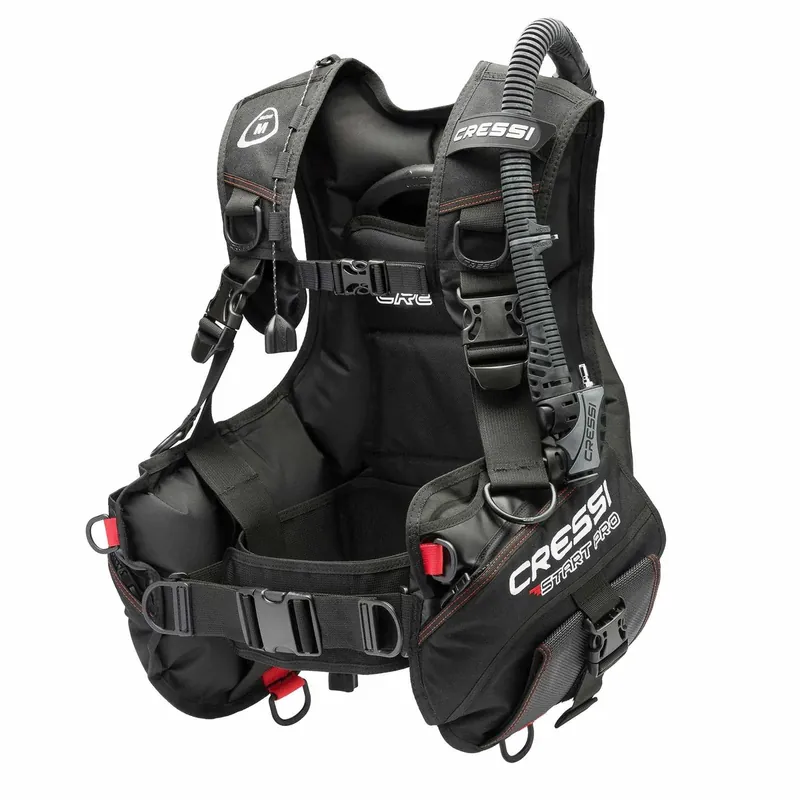 Bcd Start Pro 2.0 Black-Red S Cressi IC721901 Beliebt