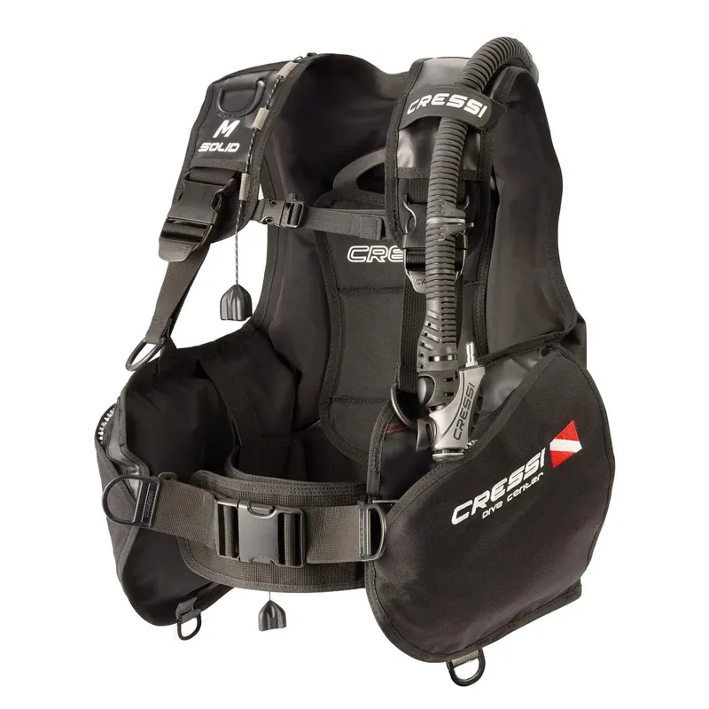 Bcd Solid Black-Red M Cressi JIC741702 Solange Der Vorrat Reicht