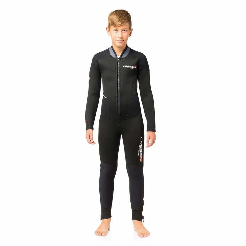 Full Wetsuit Endurance Kids 5mm Black M-3-12-14 Years Cressi CLV498003 Sale