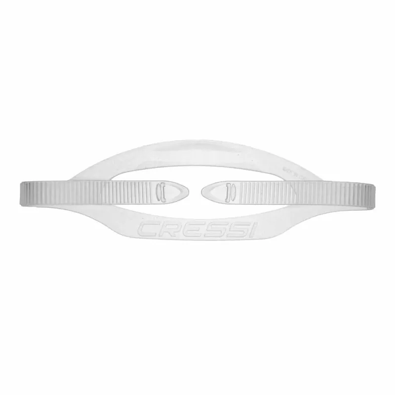 Silicone Mask Strap 20mm Transparent Cressi DZ215005 Aktuell