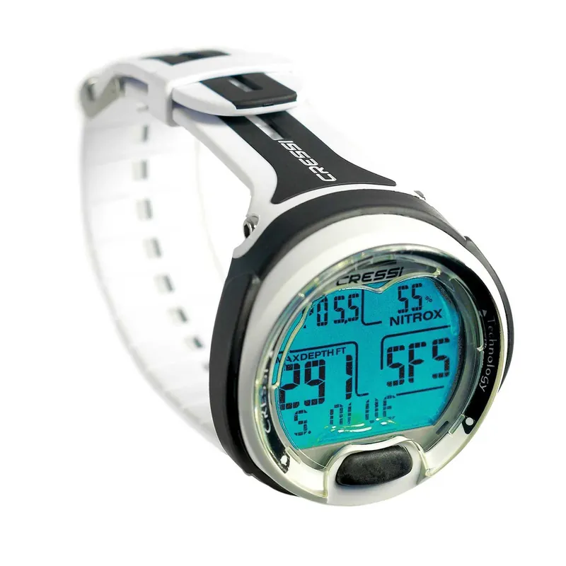 Dive Computer Leonrado 2.0 White-Black Cressi KS770150 Neue Kollektion