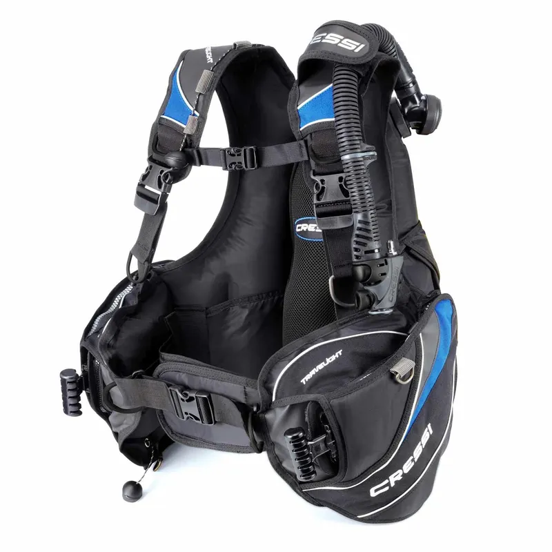 Garantierte Lieferung Bcd Travelight Black-Blue L Cressi IC740603