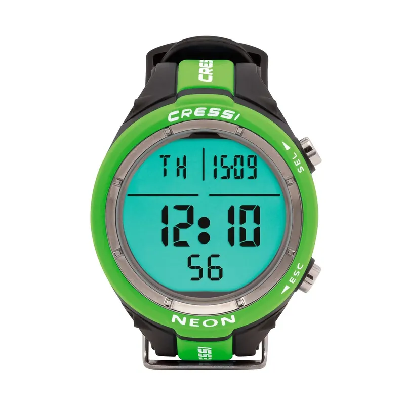 Ausverkauf Dive Computer Neon Black-Green Cressi KS840067