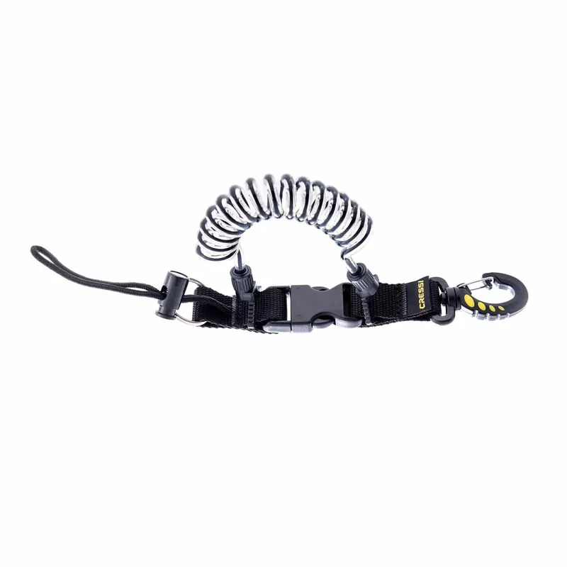 Stainless Steel Extender With Carabiner and Ring Cressi EJA200007 Markenprodukt