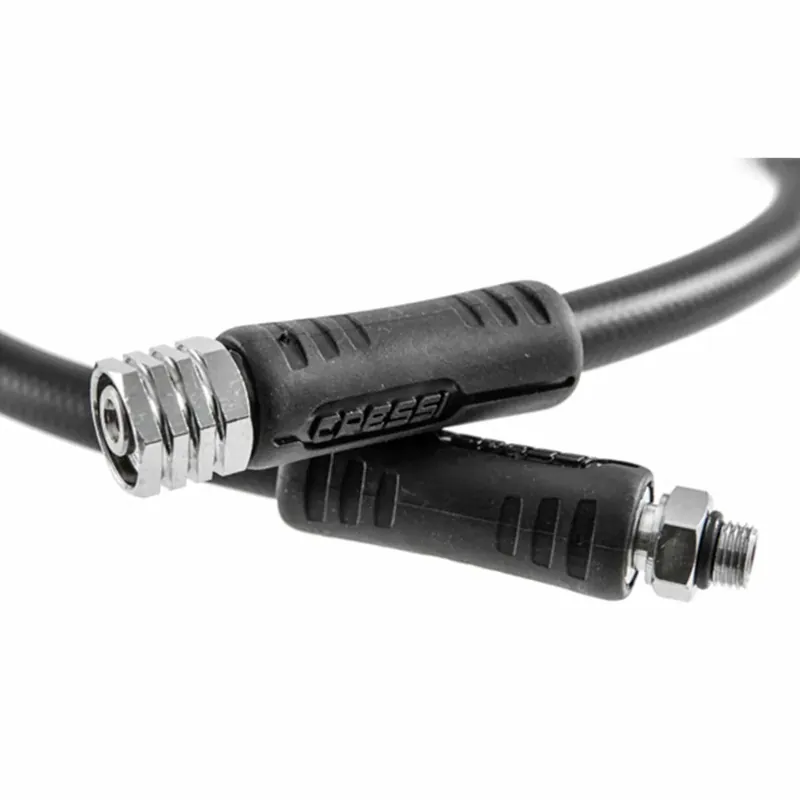 Neu Regulator-Octopus Hose Black 210cm Cressi HZ730232