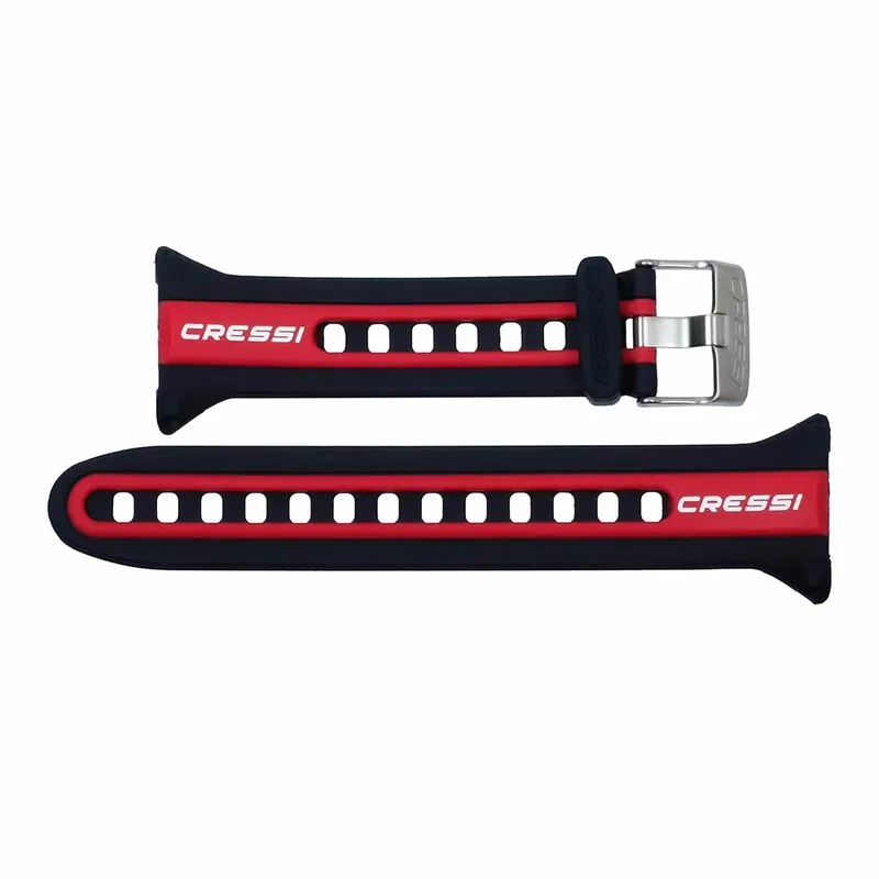 Aktuell Silicone Watch Strap For Neon-Nepto Red Cressi KZ840058