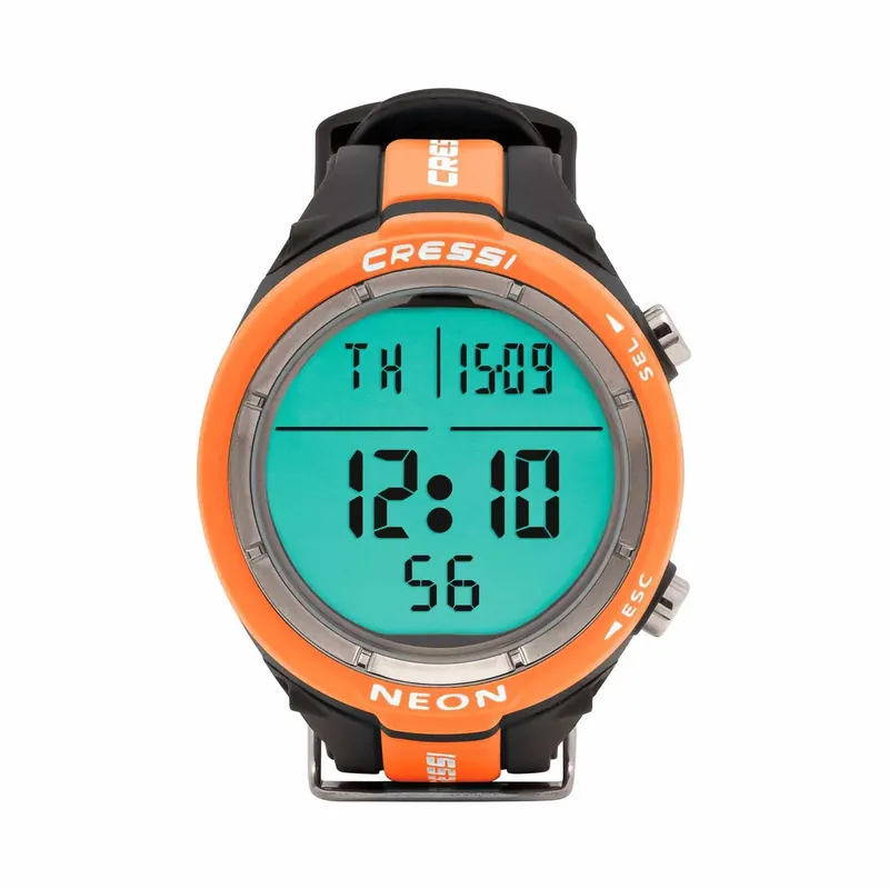 Dive Computer Neon Black-Orange Cressi KS840085 Bestpreis
