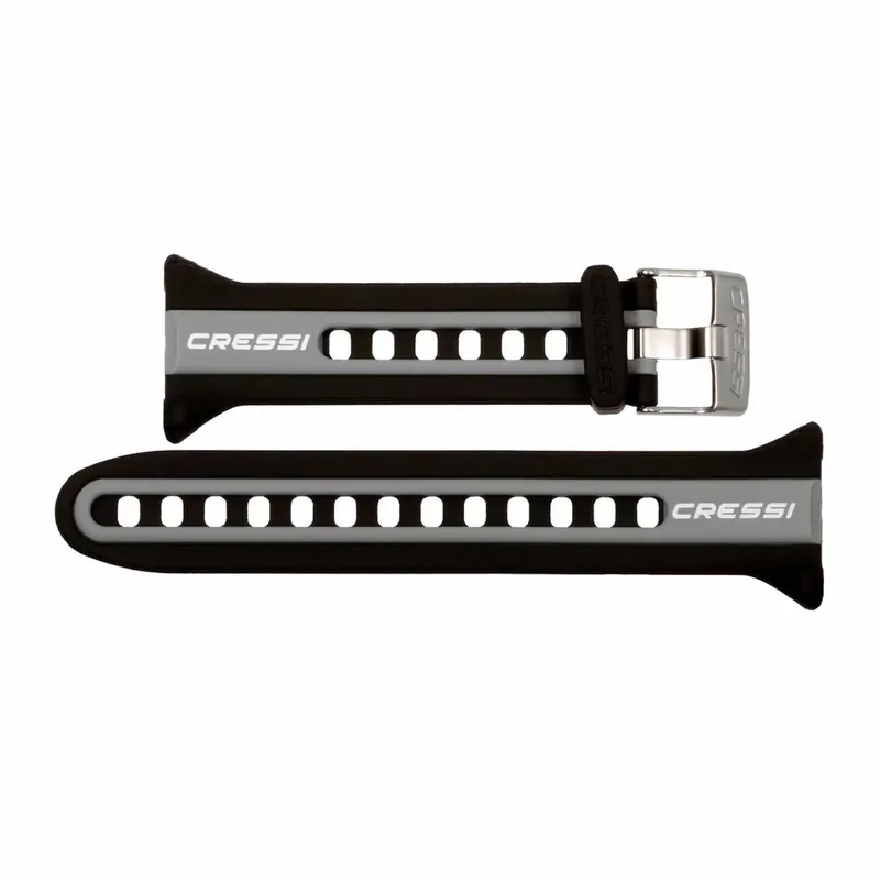 Garantierte Lieferung Silicone Watch Strap For Neon-Nepto Grey Cressi KZ840050