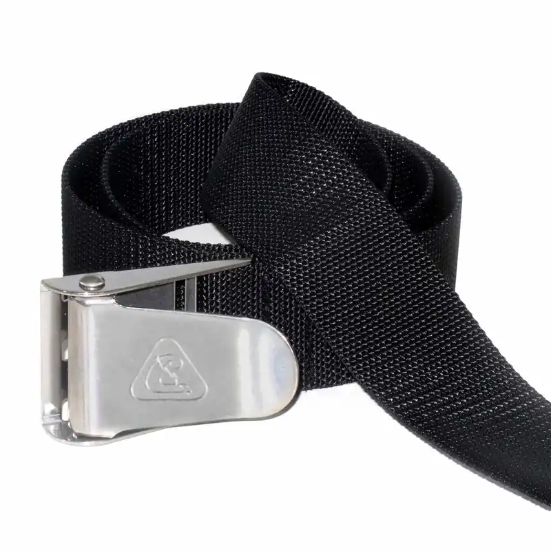 Finale Aktion Diving Nylon Belt Stainless Steel Buckle Black Cressi TA625000