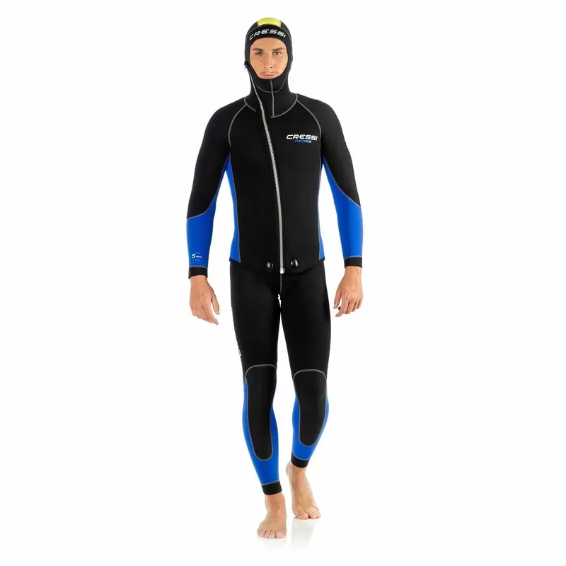 Markenprodukt Wetsuit Medas Man 5mm Black-Blue L-4 Cressi LK486504
