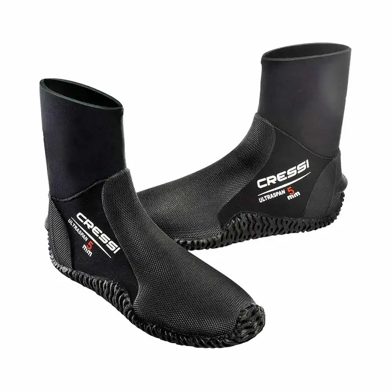 Diving Boots Ultraspan 5mm Black XXL-48-49 Cressi CLX432705 Nur Heute